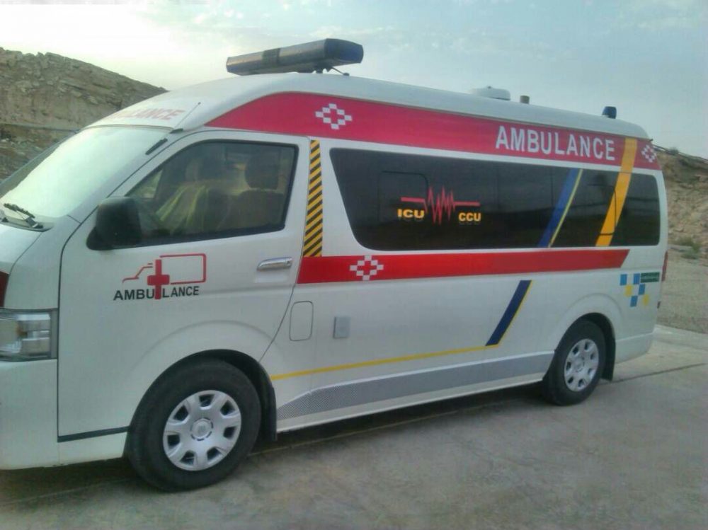 آمبولانس کارکرده تویوتا هایس 2014